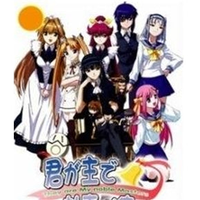 Japanese Anime DVD: They are my noble masters, english subtitles