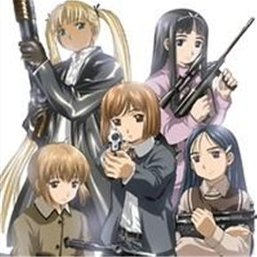 Japanese anime dvd: Gun slinger girl, english subtitle