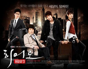 Korean drama dvd: Hero, english subtitles