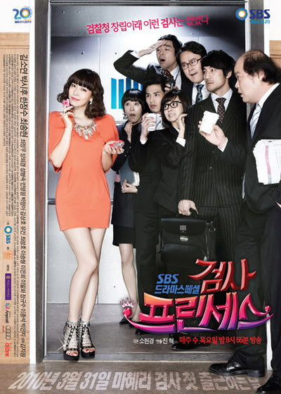 Korean drama dvd: Prosecutor Princess, english subtitles