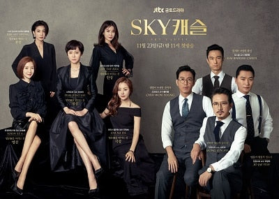 Korean drama dvd: Sky castle, english subtitle