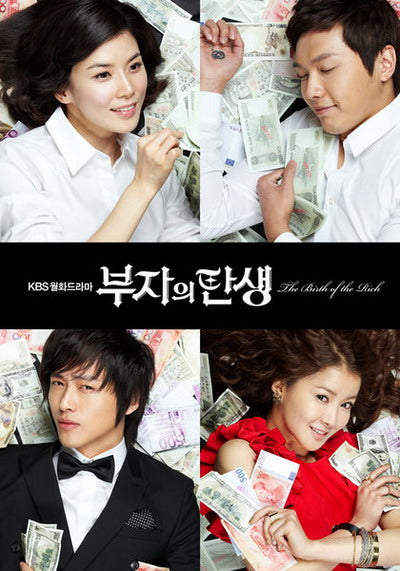 Korean drama dvd: The birth of the rich man, english subtitles